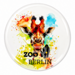 Individualiserter Magnet Zoo Berlin Giraffe