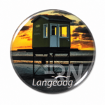Individueller Magnet Langeoog Sonnenuntergang